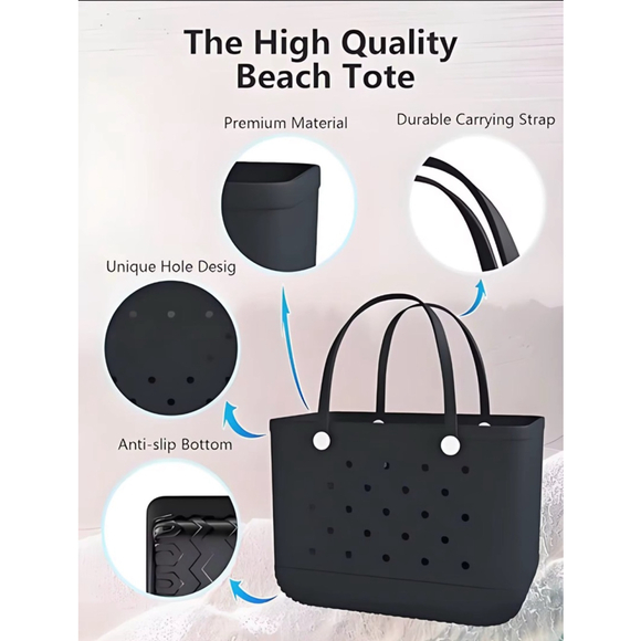 Women's Unbranded Tote Bag Medium Coral Red - Picture 7 of 7